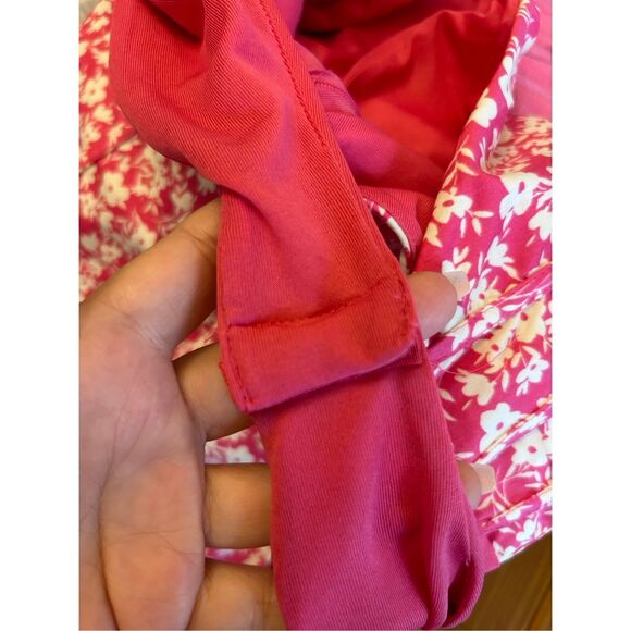 Zara Corset Bodysuit Ditsy Floral Print Sz M Cottagecore Festival Romantic - Picture 8 of 10